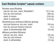 Load image into Gallery viewer, Rhiodiola Complex
