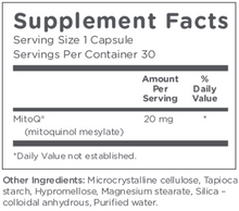 Load image into Gallery viewer, MitoQ 20mg