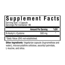 Load image into Gallery viewer, NAC 500mg