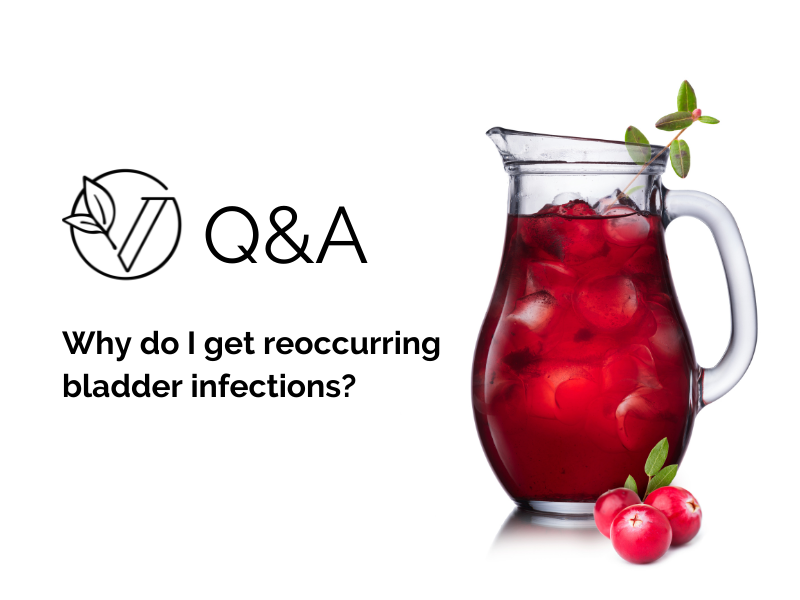Q&A: Why do I get reoccurring bladder infections?